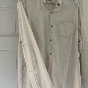 Men’s Penguin Beige Long Sleeve Shirt